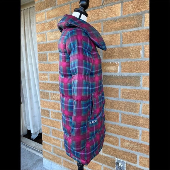 Burton Mecca Trench Down JacketLong
Plaid Trench XS - Picture 2 of 16